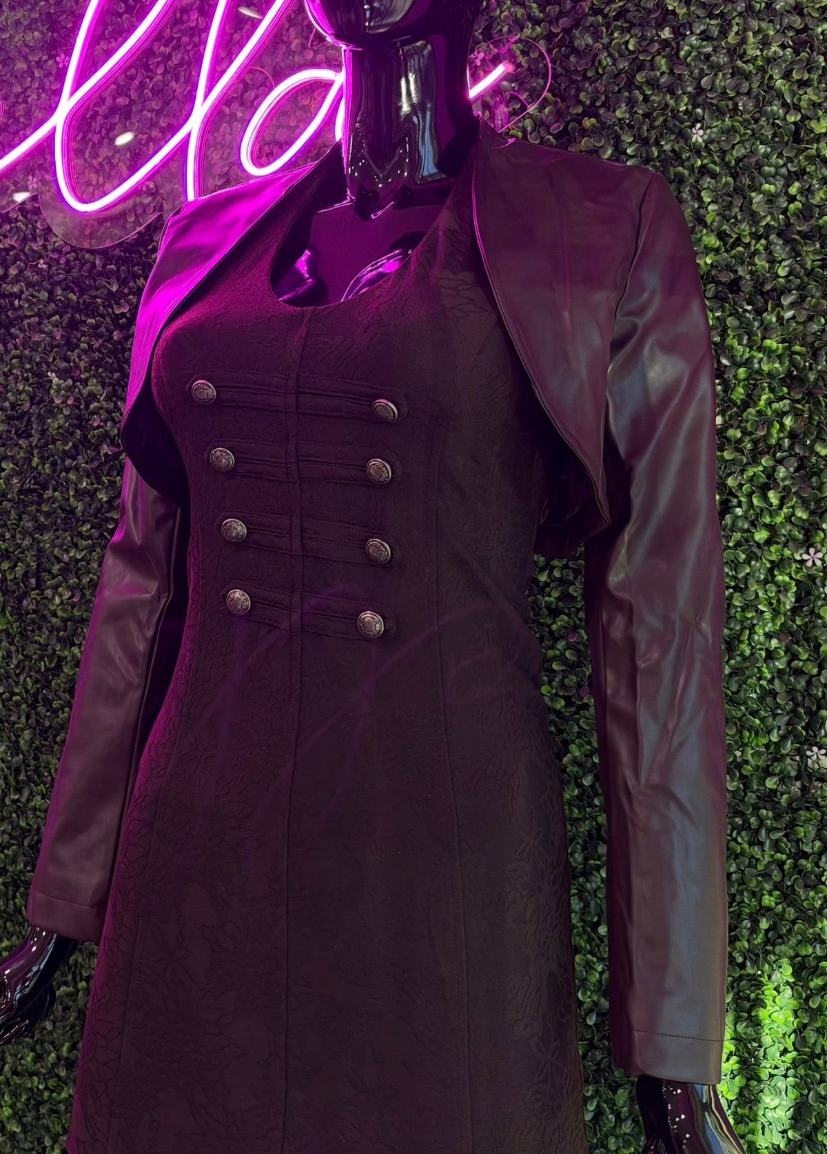 Espresso Edge Cropped Jacket