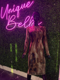 Mocha Mirage Long Sleeve Dress
